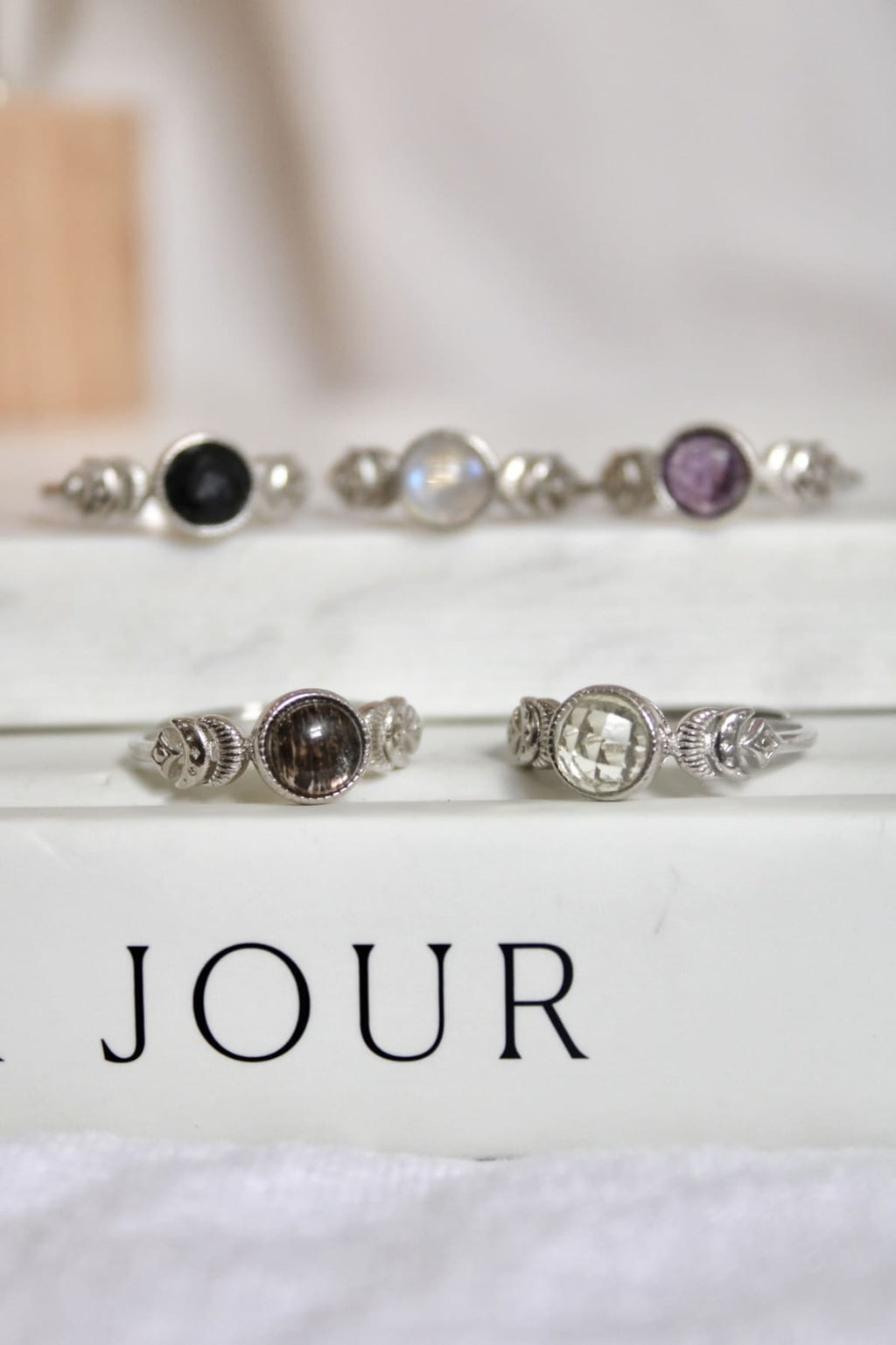 Bague | Argent | Phase lunaire
