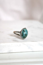 Bague | Argent | Chrysocolle