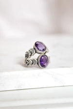 Bague | Phase lunaire | Améthyste