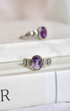 Bague | Phase lunaire | Améthyste