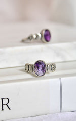 Bague | Phase lunaire | Améthyste