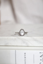 Bague | Argent | Quartz clair