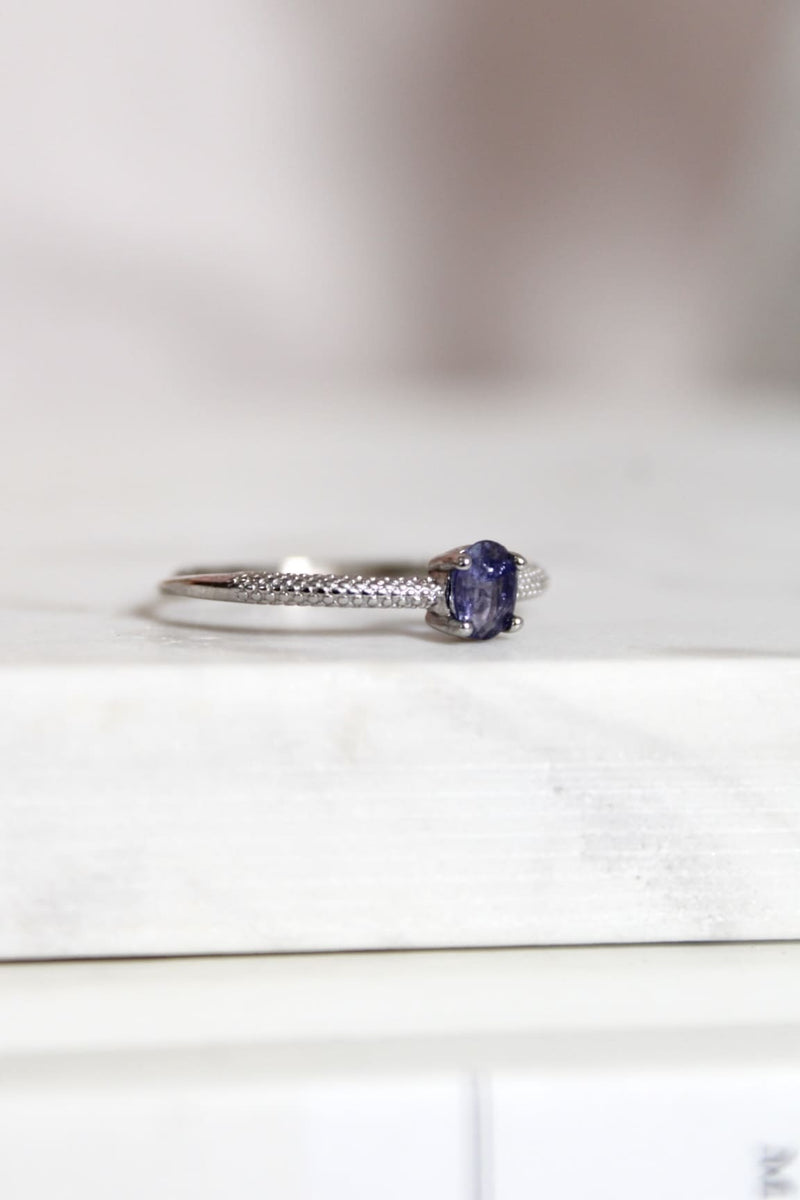 Bague | Argent | Tanzanite