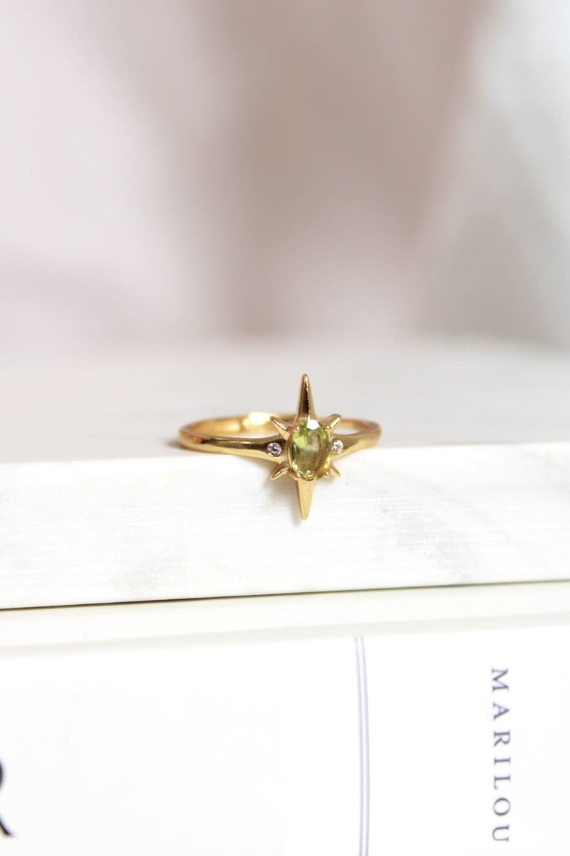 Bague | Or | Péridot