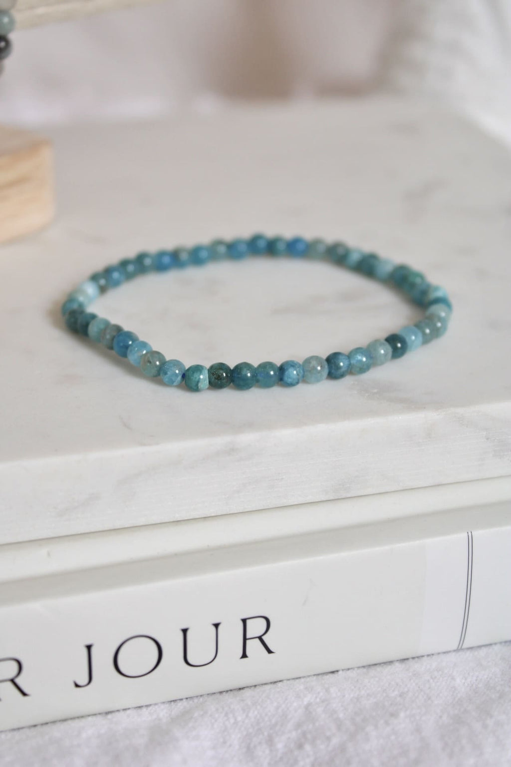 Bracelet | Apatite  | 4mm