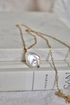 Collier | Chaîne or | Perle d’eau douce