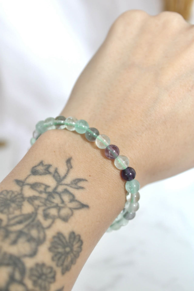 Bracelet | Fluorite | 6mm