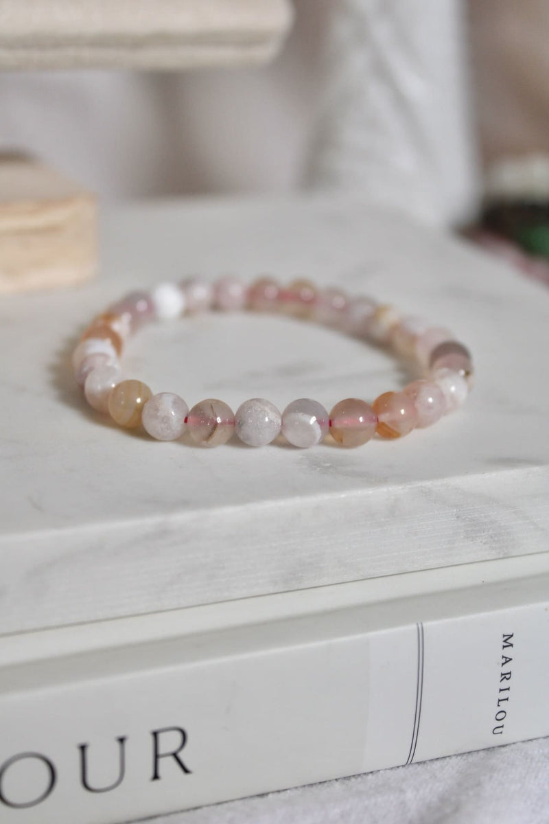 Bracelet | Agate fleur