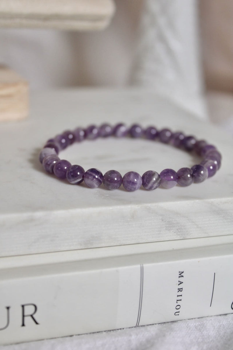 Bracelet | Améthyste chevron