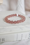 Bracelet | Quartz fraise