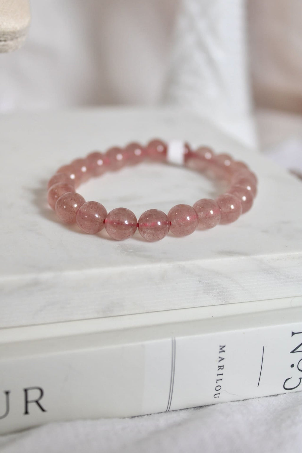 Bracelet | Quartz fraise