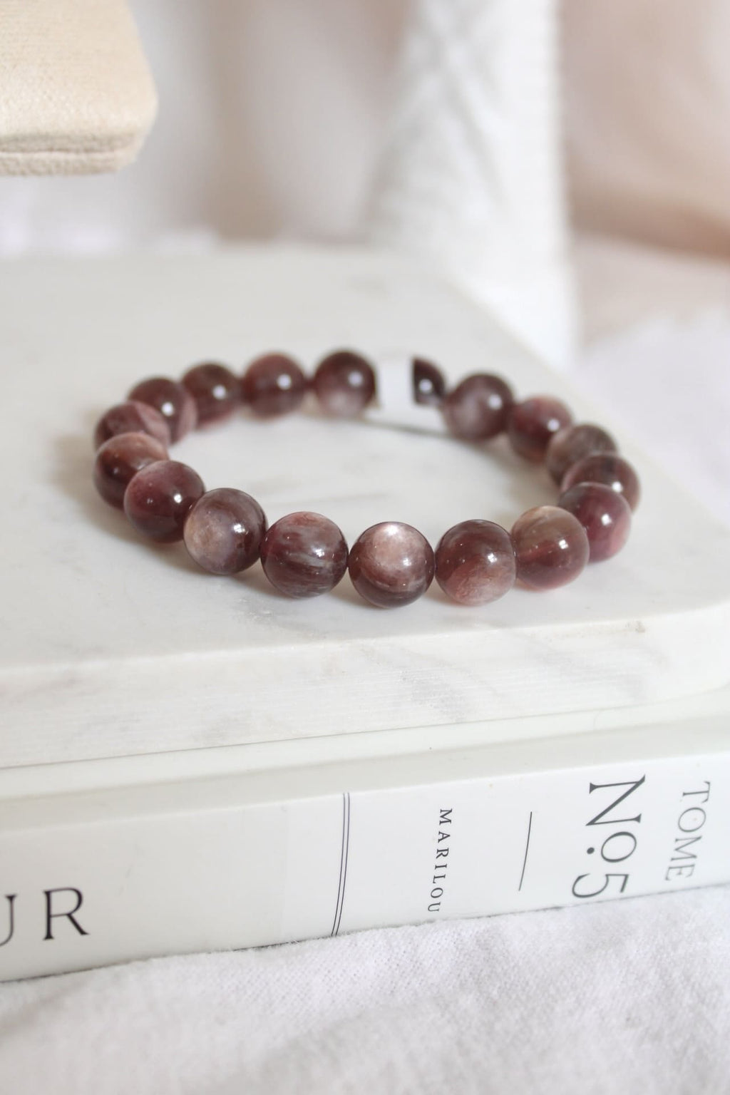 Bracelet | Lépidolite | 10mm