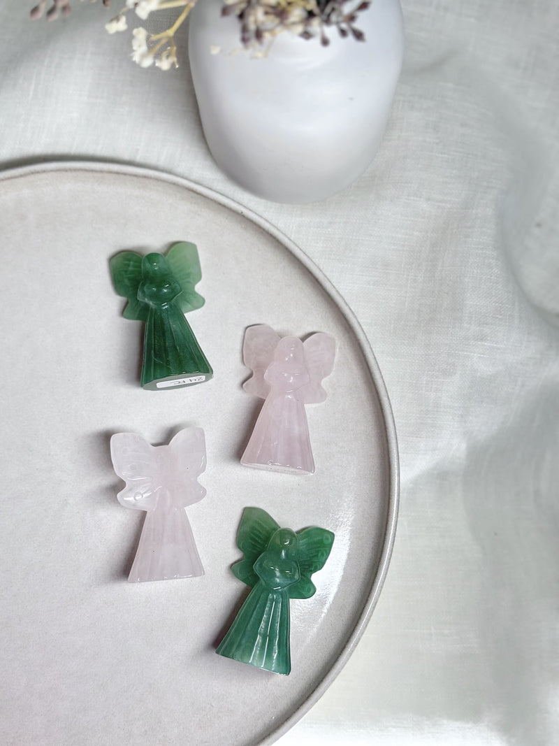 Fée | Quartz rose | Aventurine