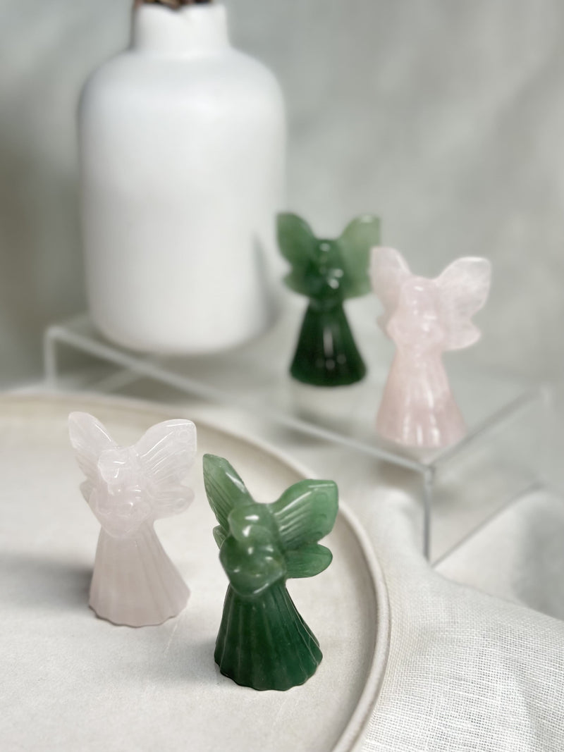 Fée | Quartz rose | Aventurine