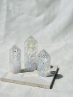 Tour | Quartz craquelé aura
