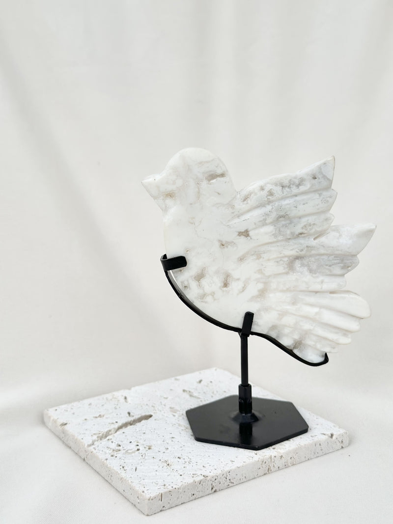 Colombe | Agate plume
