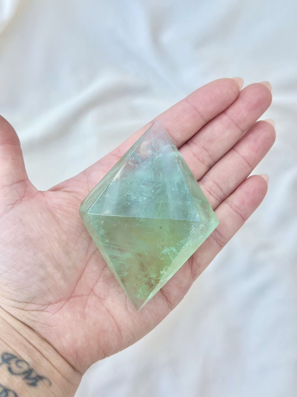Diamant sur pied | Fluorite