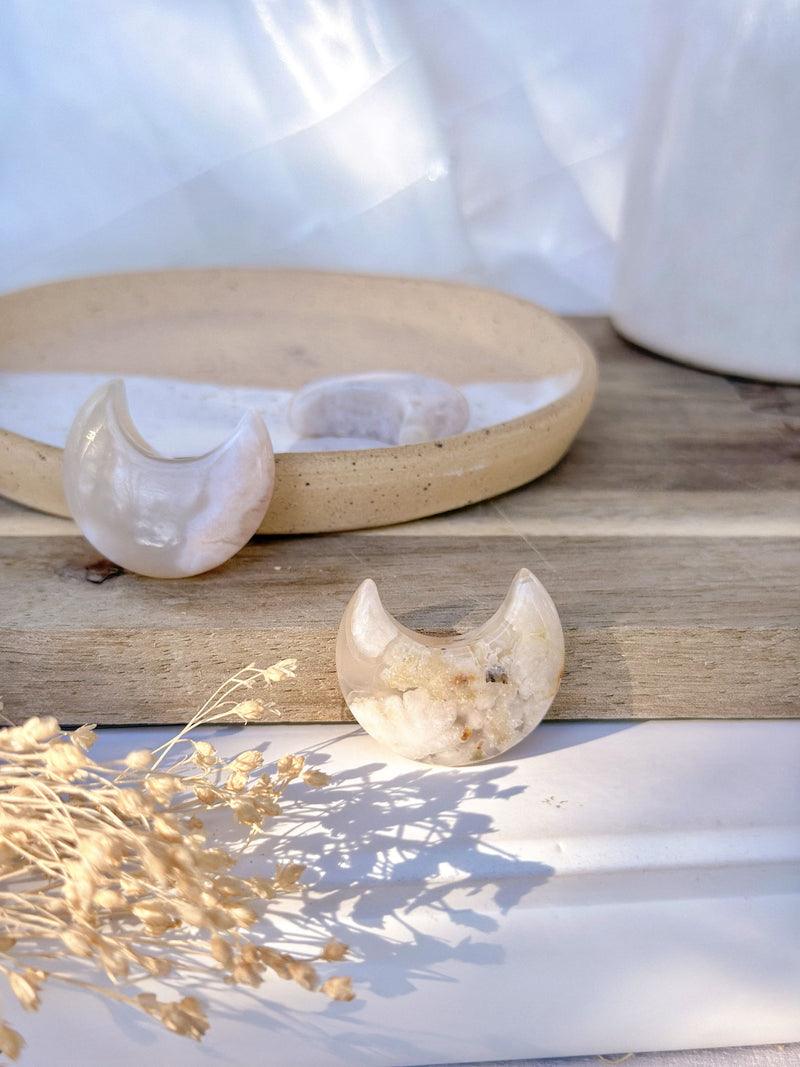 Petite lune | Agate Fleur
