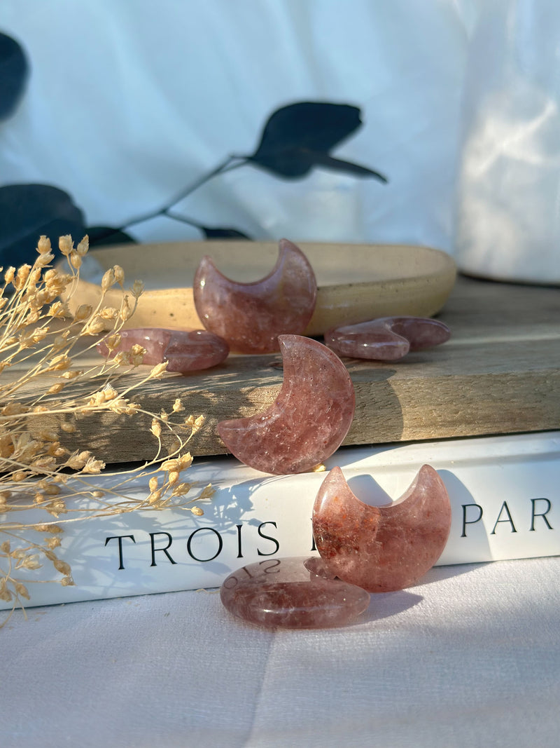 Petite lune | Quartz Fraise