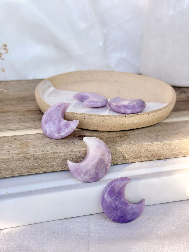Petite lune | Lépidolite