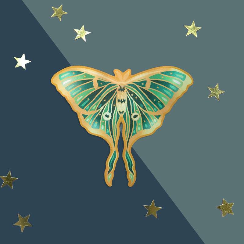 Autocollant | Luna Moth